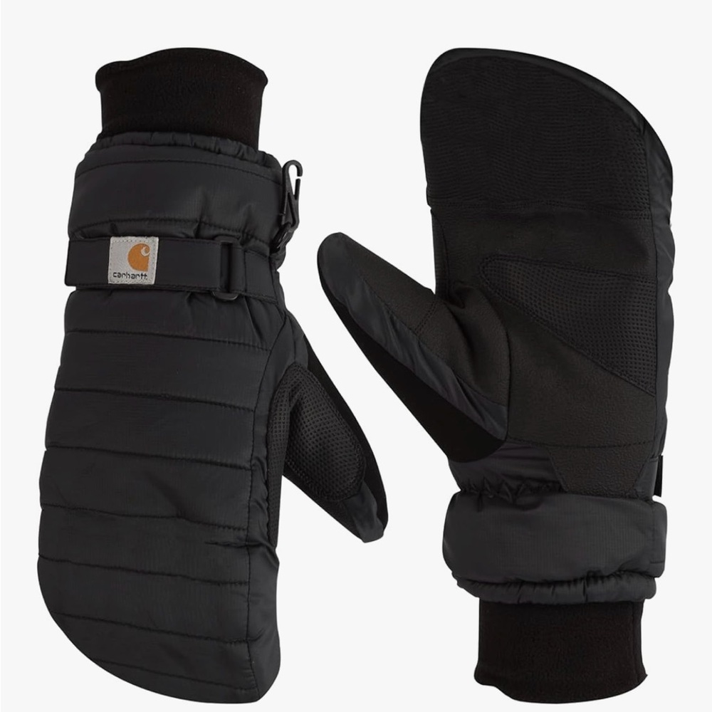 Carhartt women’s Black Insulated Mittens